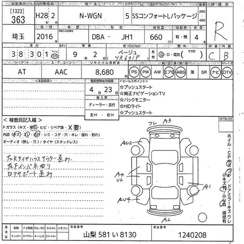 HONDA N-WGN
