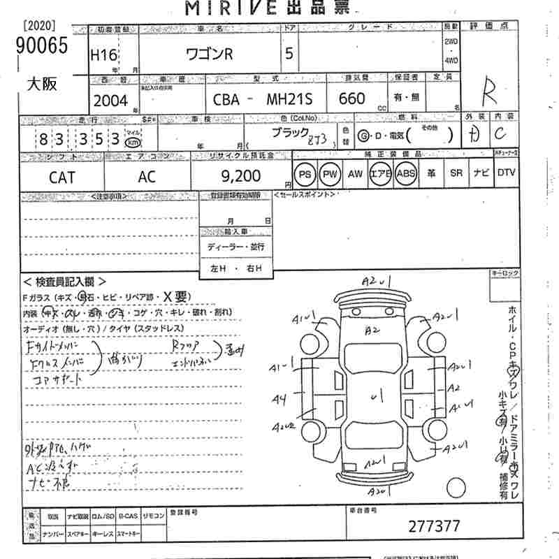SUZUKI WAGON R