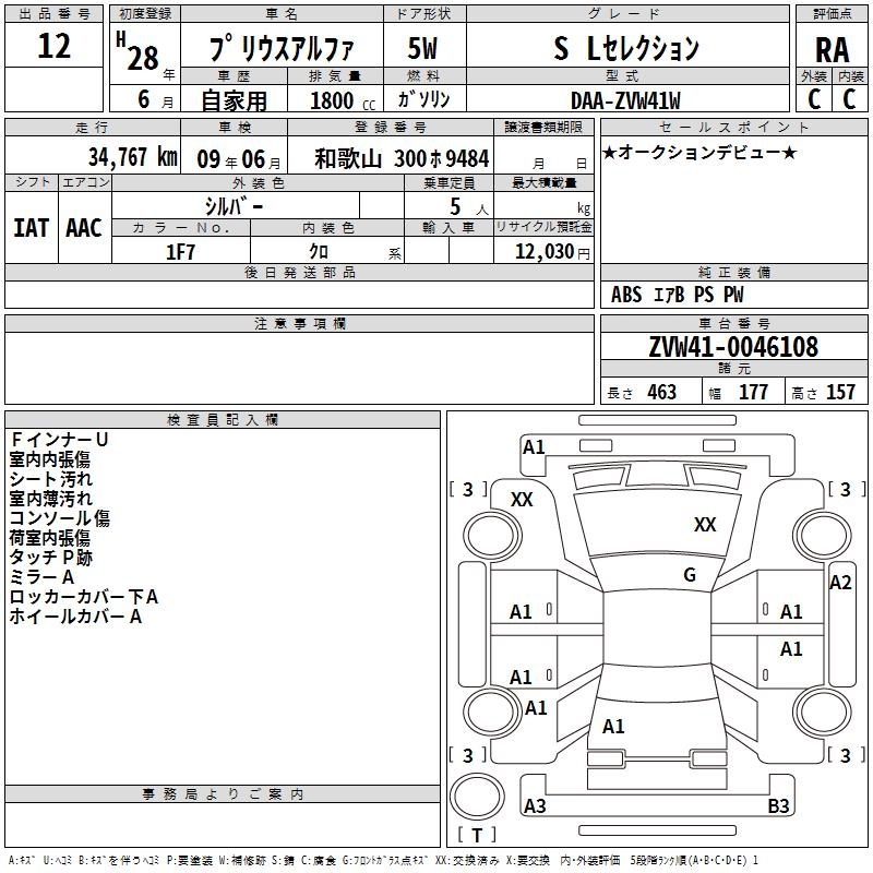 TOYOTA PRIUS ALPHA