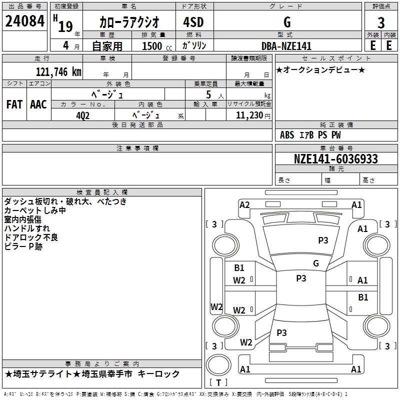 TOYOTA COROLLA AXIO
