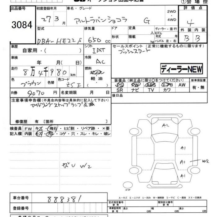 SUZUKI ALTO LAPIN