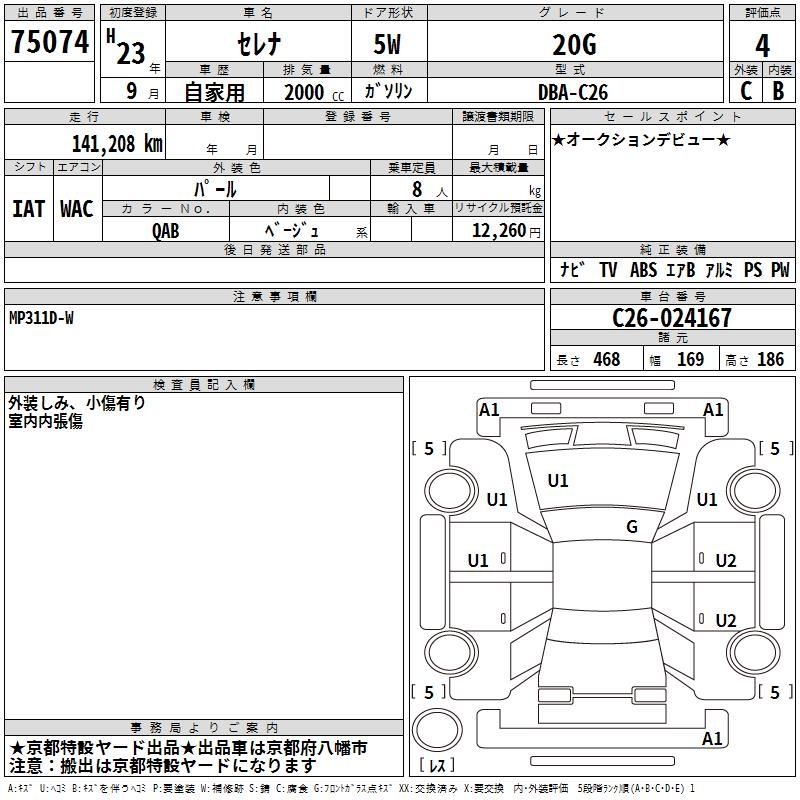 NISSAN SERENA