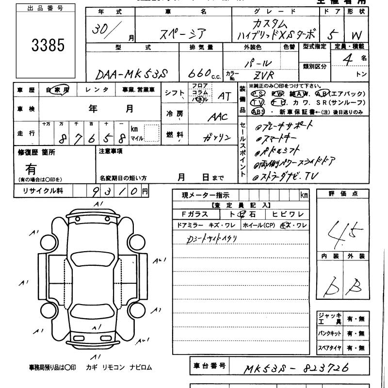 SUZUKI SPACIA