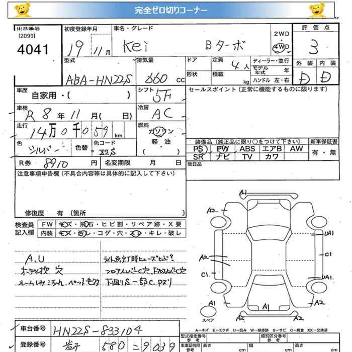 SUZUKI KEI