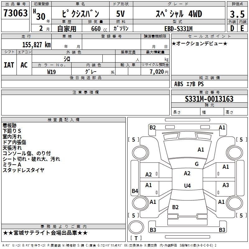 TOYOTA PIXIS VAN