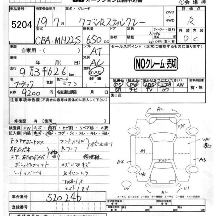 SUZUKI WAGON R