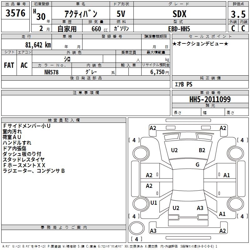 HONDA ACTY
