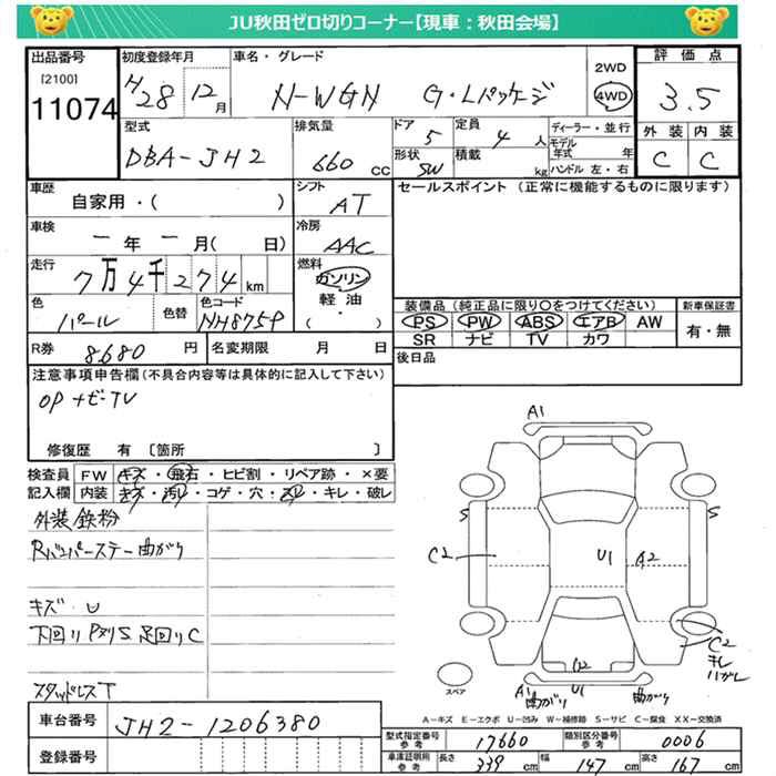 HONDA N-WGN