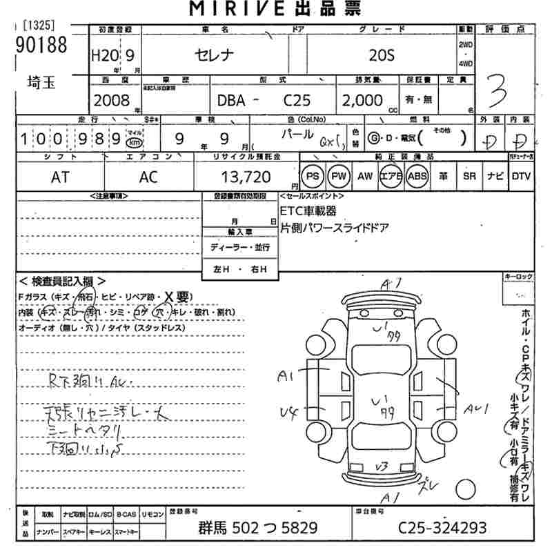 NISSAN SERENA