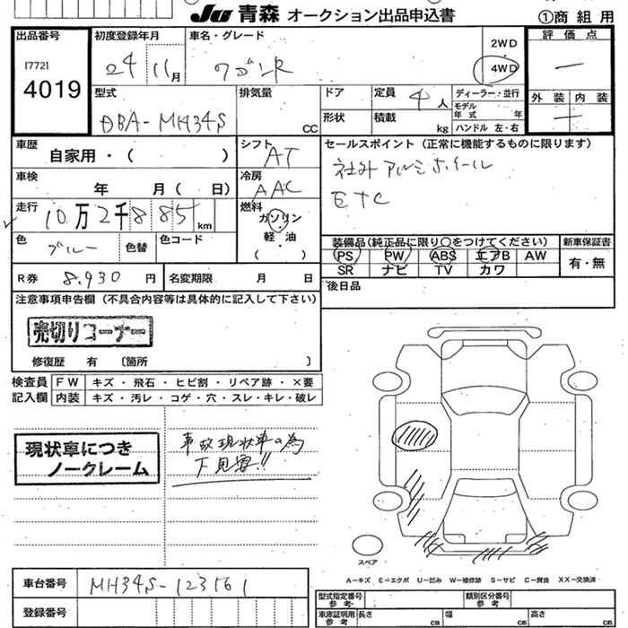 SUZUKI WAGON R