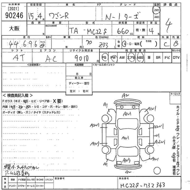 SUZUKI WAGON R