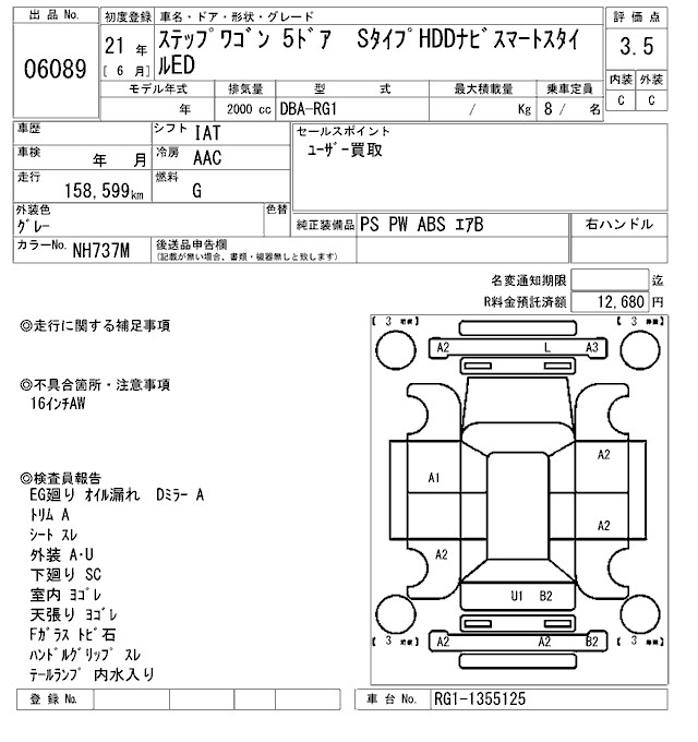 HONDA STEPWGN