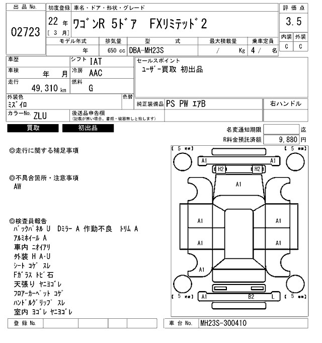 SUZUKI WAGON R