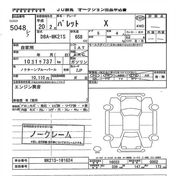 SUZUKI PALETTE