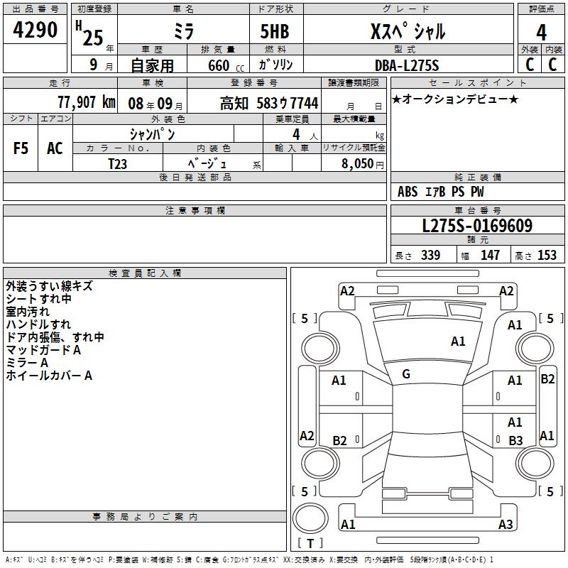 DAIHATSU MIRA