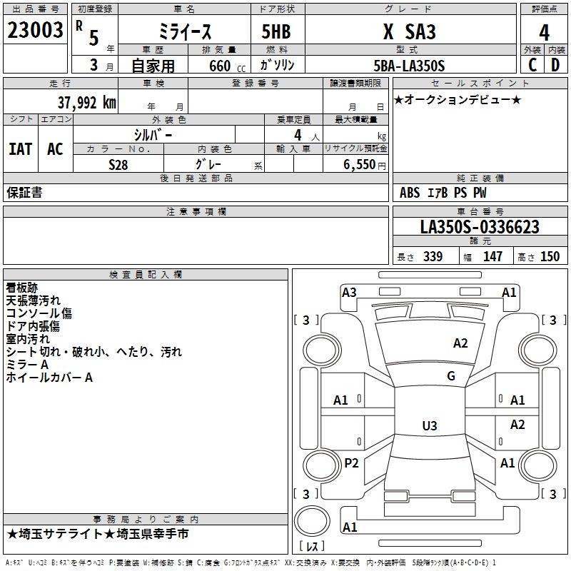 DAIHATSU MIRA E:S