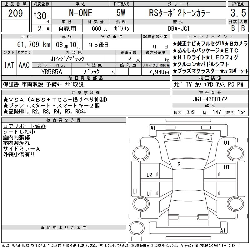 HONDA N-ONE