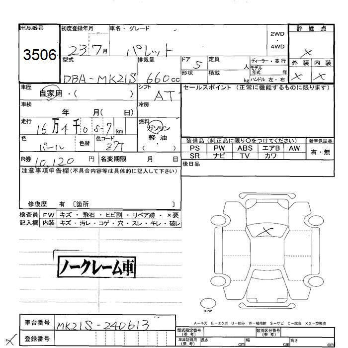 SUZUKI PALETTE