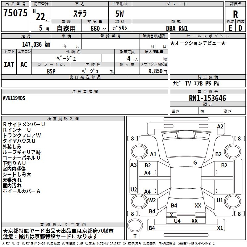 SUBARU STELLA