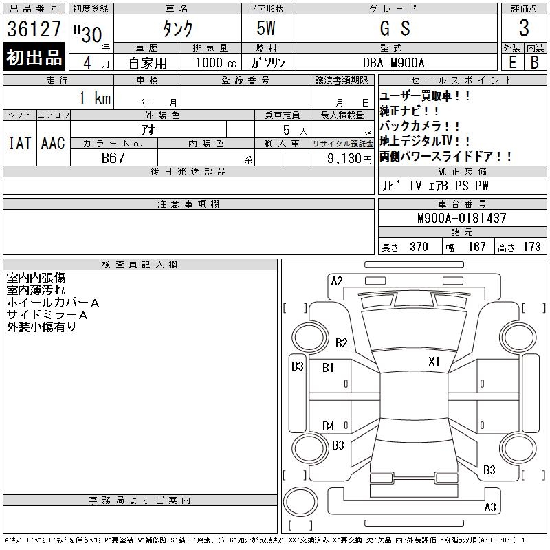 TOYOTA TANK