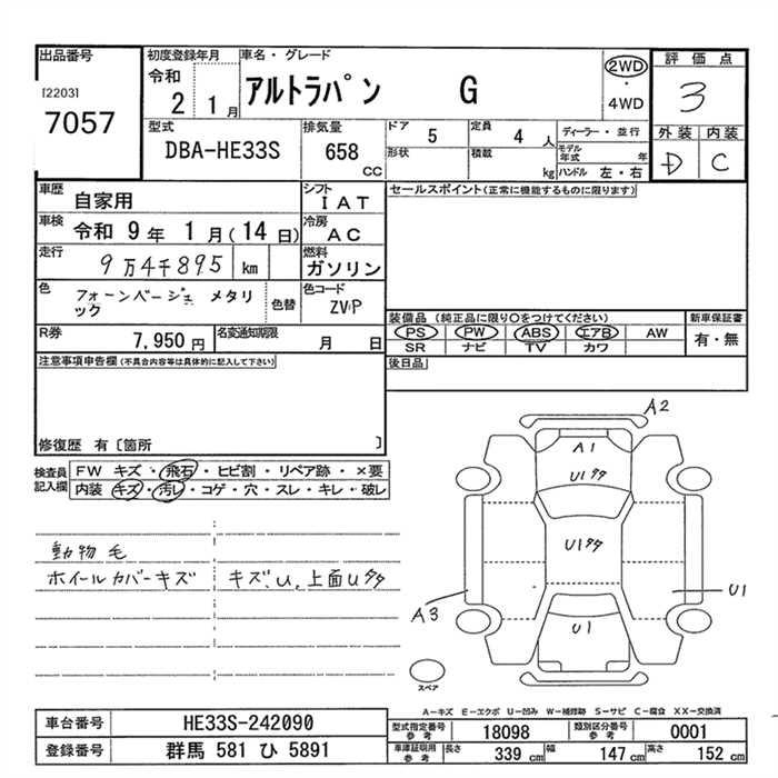 SUZUKI ALTO LAPIN