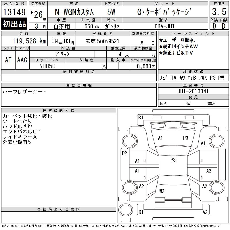 HONDA N-WGN