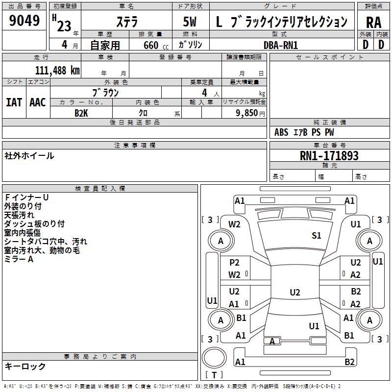 SUBARU STELLA