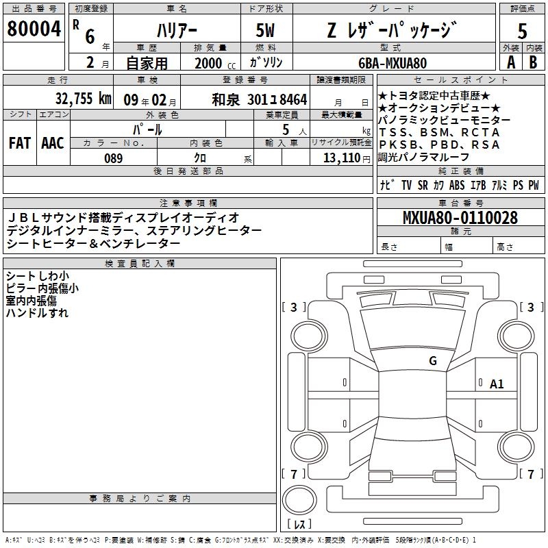TOYOTA HARRIER