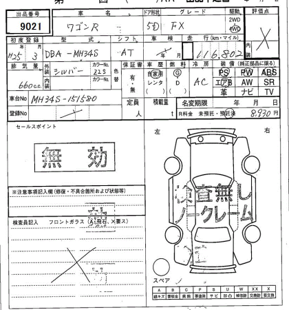 SUZUKI WAGON R