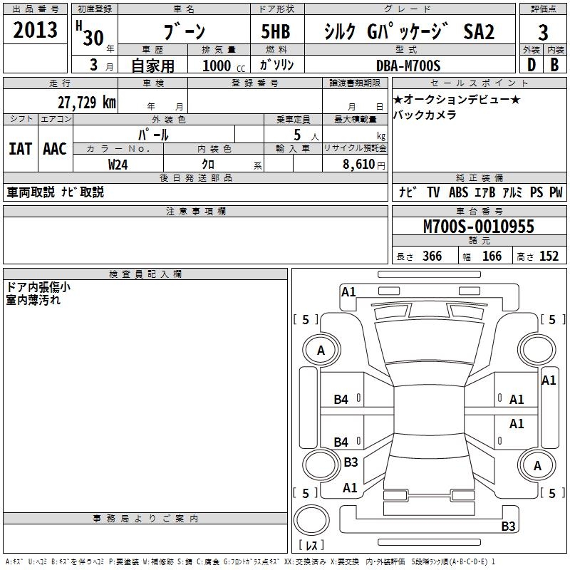 DAIHATSU BOON