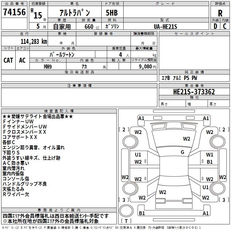 SUZUKI ALTO LAPIN