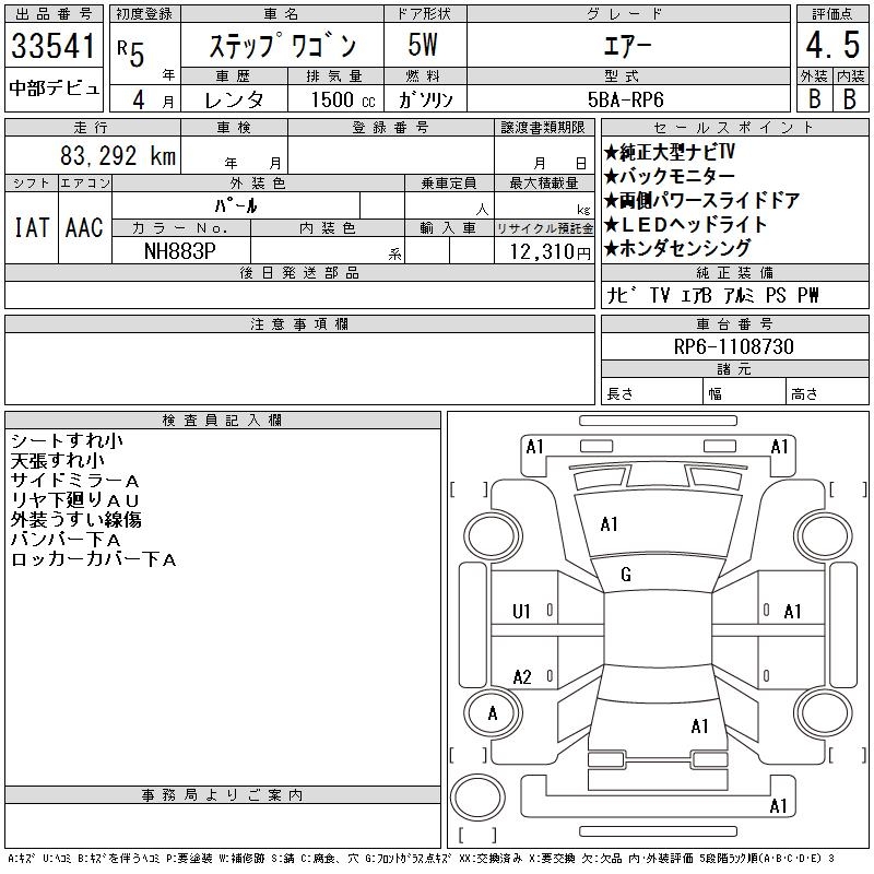 HONDA STEPWGN