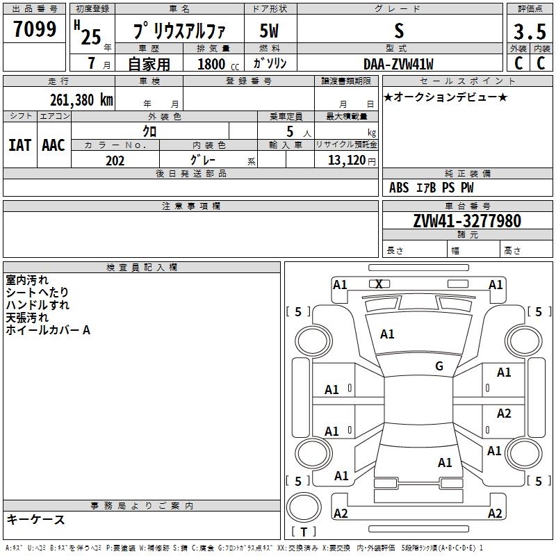 TOYOTA PRIUS ALPHA