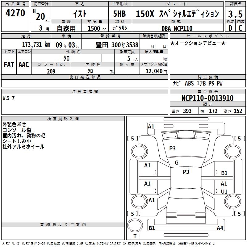 TOYOTA IST
