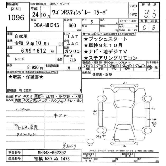 SUZUKI WAGON R