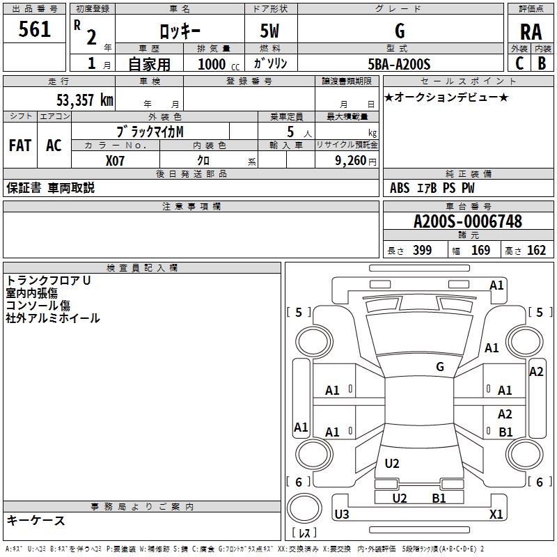 DAIHATSU ROCKY