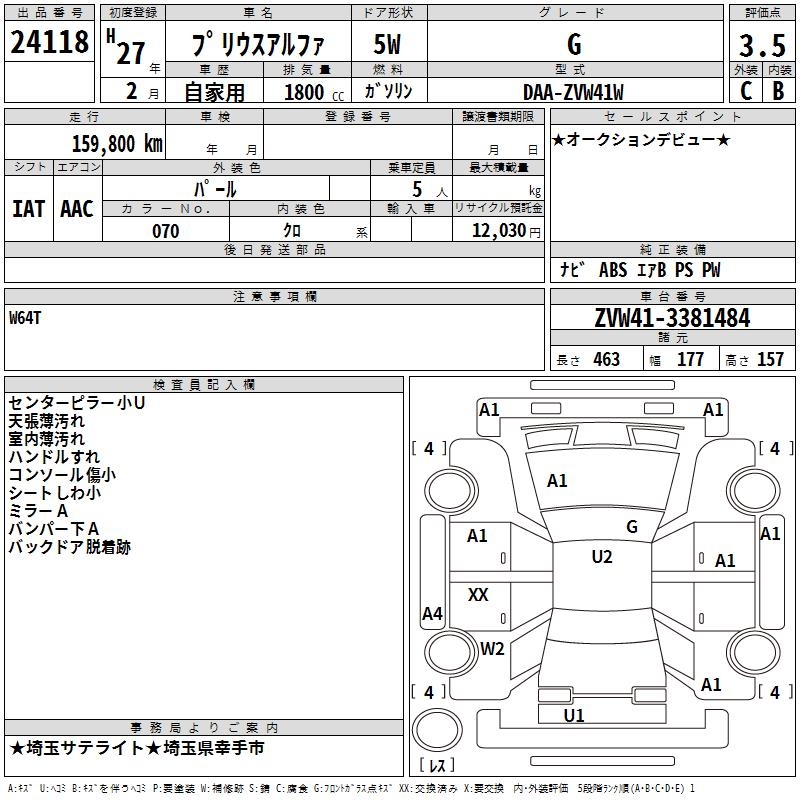 TOYOTA PRIUS ALPHA