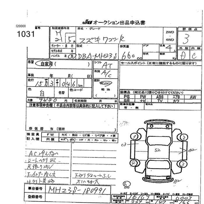 SUZUKI WAGON R