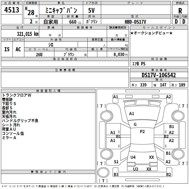 MITSUBISHI MINICAB