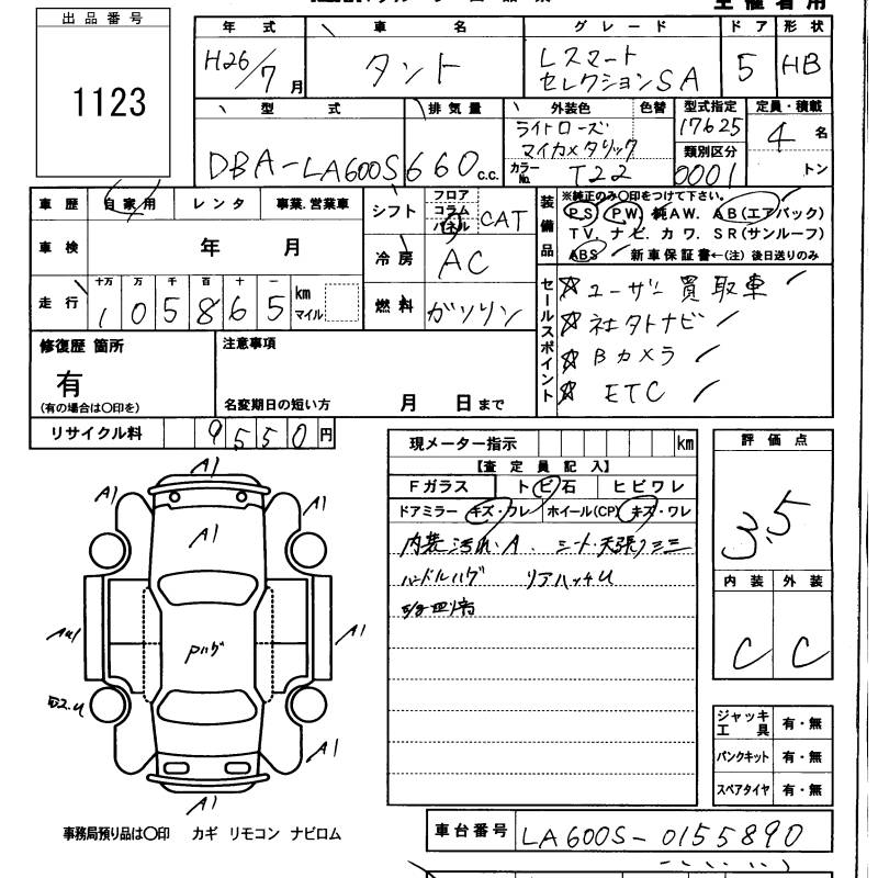 DAIHATSU TANTO