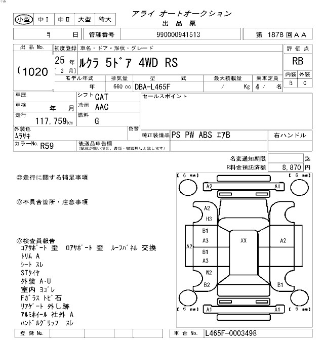 SUBARU LUCRA