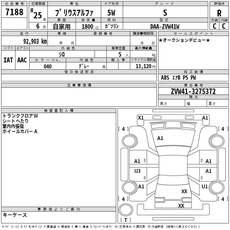 TOYOTA PRIUS ALPHA