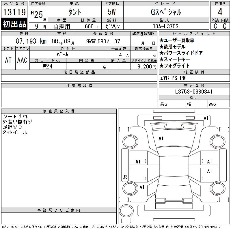 DAIHATSU TANTO