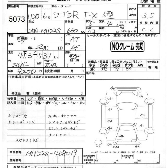 SUZUKI WAGON R