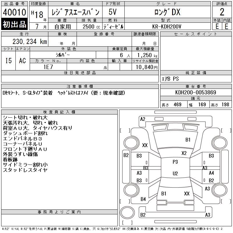 TOYOTA REGIUS ACE