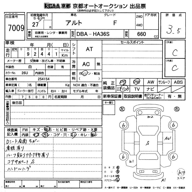 SUZUKI ALTO