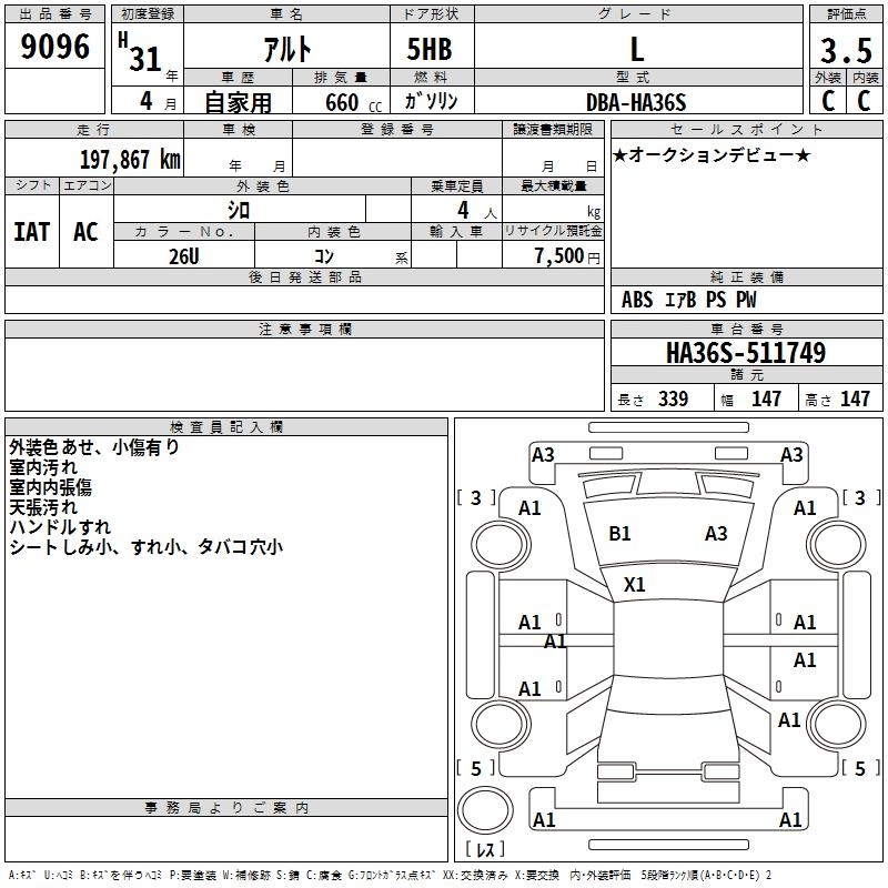 SUZUKI ALTO