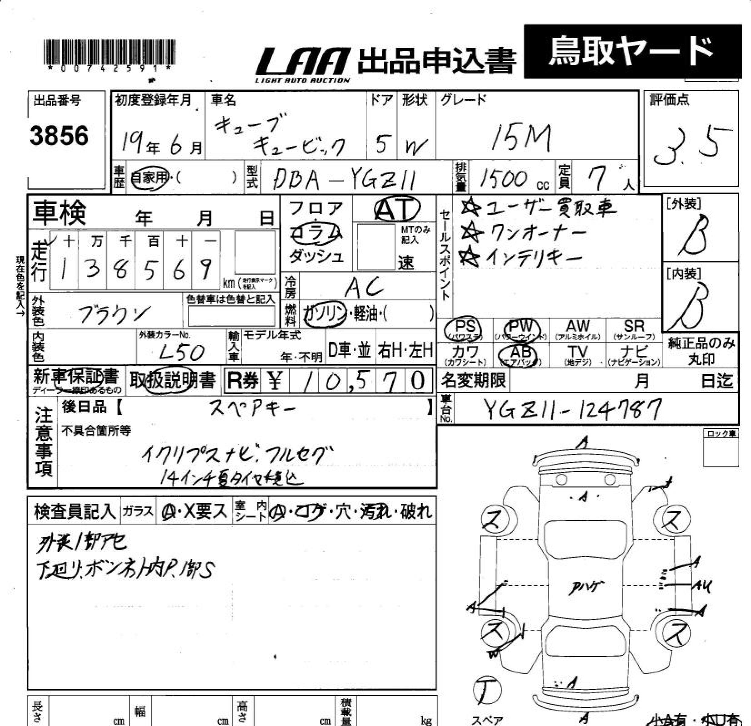 NISSAN CUBE CUBIC