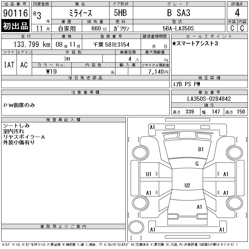DAIHATSU MIRA E:S