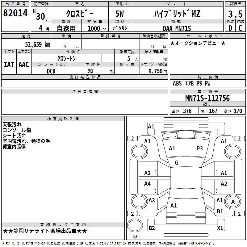 SUZUKI XBEE